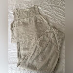 Abercrombie and Fitch Linen Pant Set